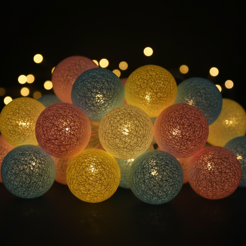 LED Starry Lanterns - Dark Theme